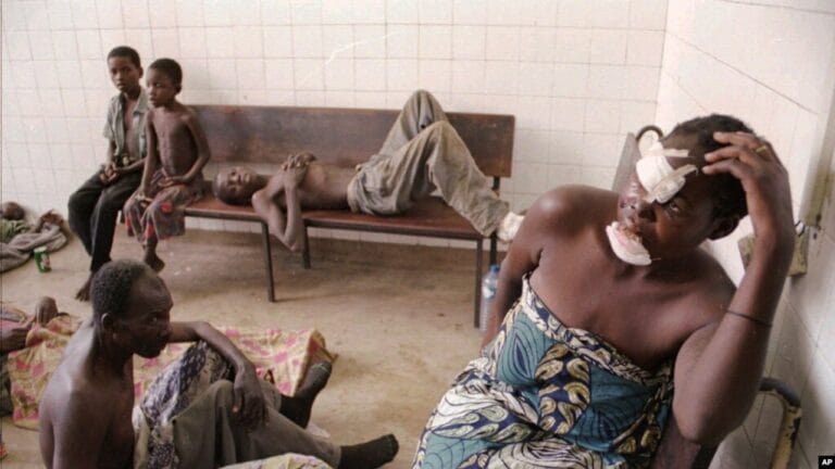 Personnel soignant mobilisé contre l'épidémie Ebola Ituri