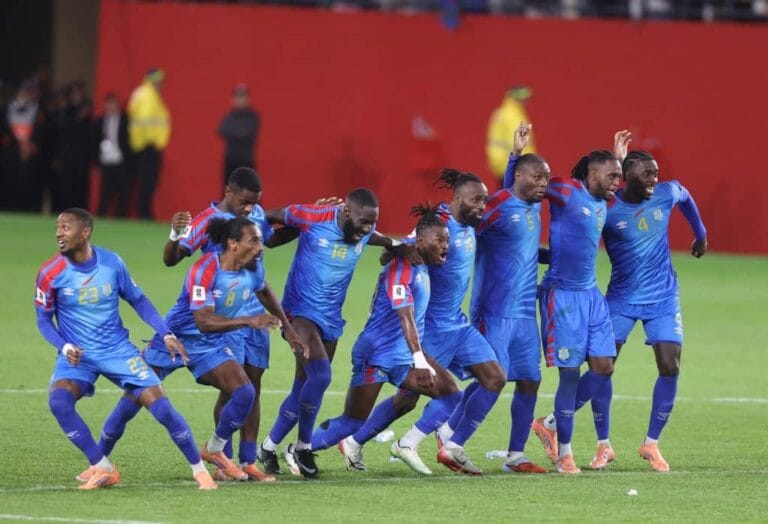 Séance d'entraînement des Léopards de la sélection congolaise avant le match RDC Portugal Mondial 2026.