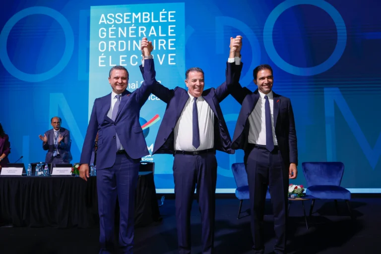 Réunion stratégique de la CGEM illustrant le nouveau directoire du patronat marocain.