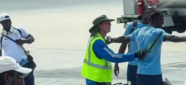 Lions du Sénégal Fédération communiqué officiel contrôle de sécurité aéroport de Raleigh États-Unis