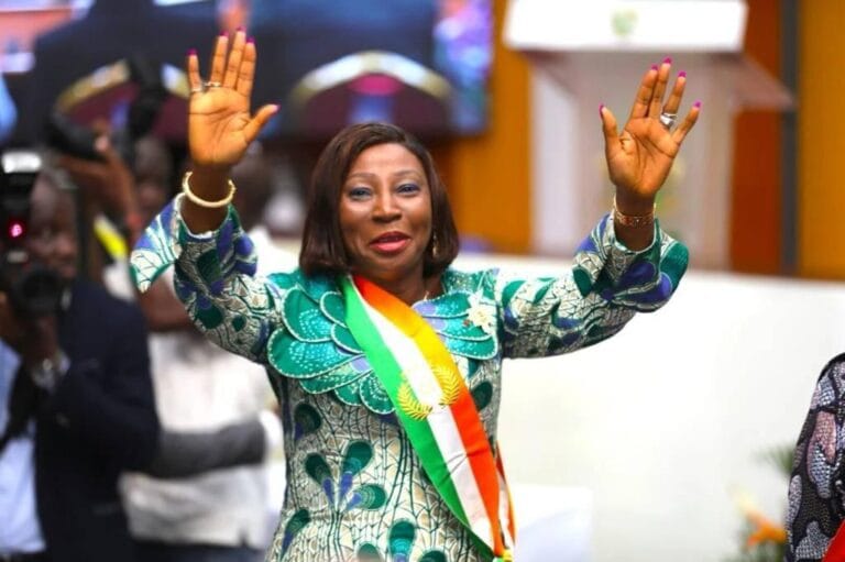 Audience officielle entre Kandia Camara et l'UVICOCI axée sur l'essor des communes de Côte d'Ivoire.