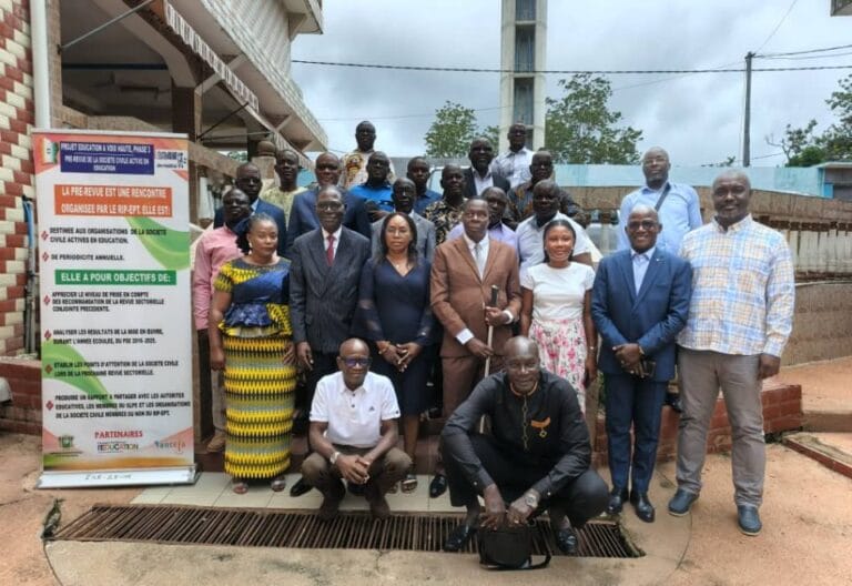 Atelier du RIP-EPT à Agboville sur la gouvernance du secteur de l'éducation