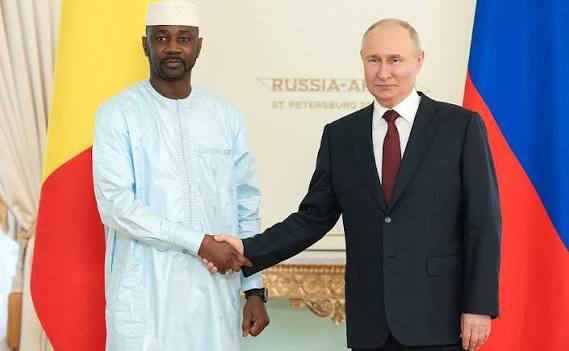Le président de la transition malienne Assimi Goïta