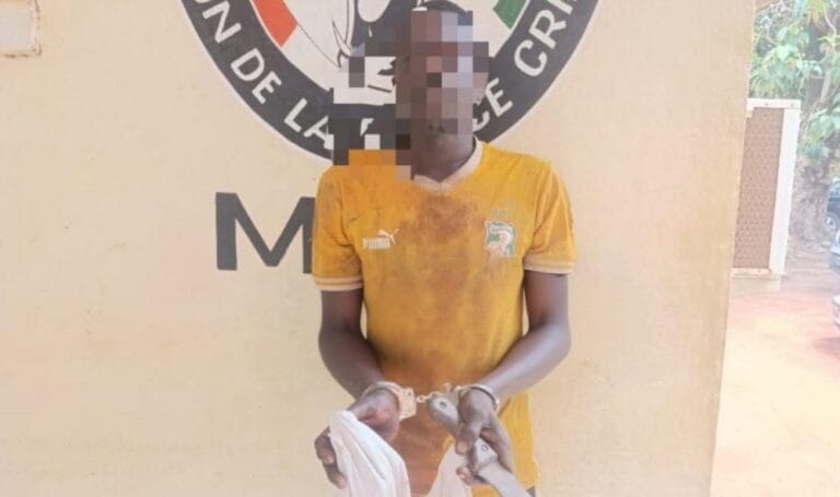 Enquete police de la gendarmerie pour un feminicide a Man quartier Houphouet-Ville
