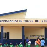 Le nouveau bâtiment du premier commissariat de police de Koro inauguré par les autorités municipales et préfectorales.