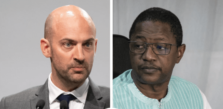 Le ministère des Affaires étrangères à Paris symbolisant la rupture des relations entre la France et le Burkina Faso.