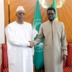 L'ex-chef de l'État sénégalais reçu au palais présidentiel de Dakar.