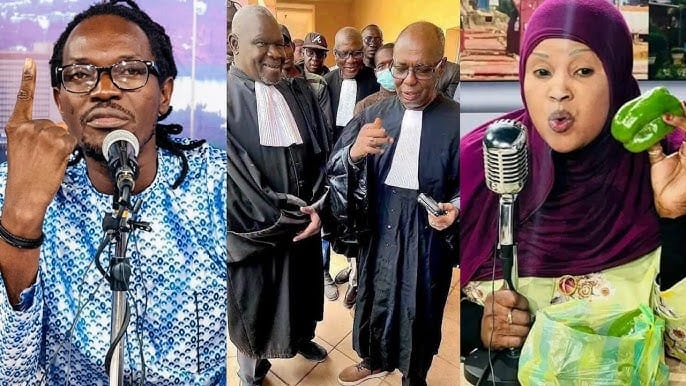 Le palais de justice de Bamako sécurisé pour le procès de Ras-Bath et Tata Rose au Mali.