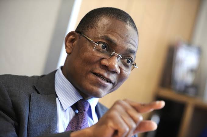 Le ministre d'État Bruno Koné s'exprimant sur la régulation de la filière café-cacao en Côte d'Ivoire.