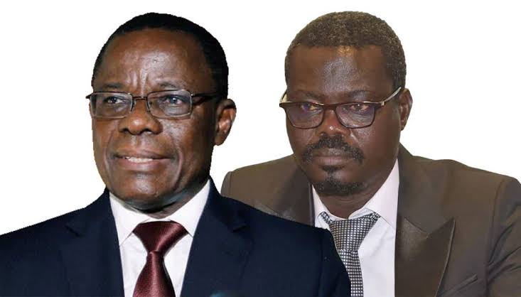Conférence officielle annonçant la démission de Maurice Kamto de la présidence du MRC.