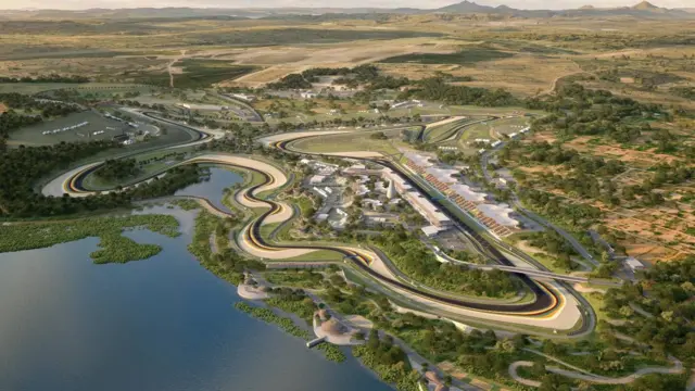 Grand Prix du Rwanda annonçant le retour de la Formule 1 en Afrique
