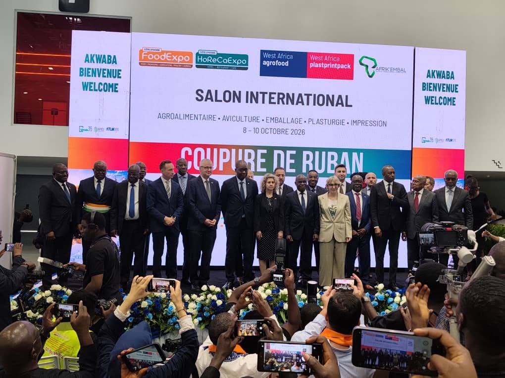 Côte d’Ivoire Food Expo 2026 au Parc des Expositions d’Abidjan avec des exposants internationaux