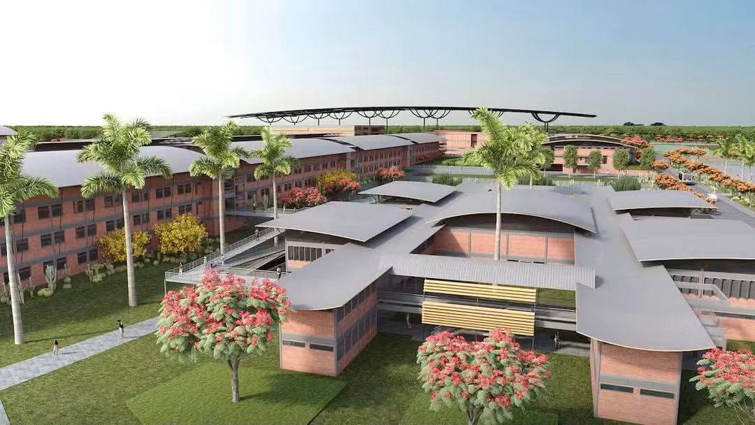 Université d’Odienné avec des travaux de construction réalisés à 55 % en octobre 2026