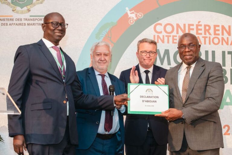 Mobilité durable au cœur de la Déclaration d’Abidjan adoptée lors de la CIMDC 2026