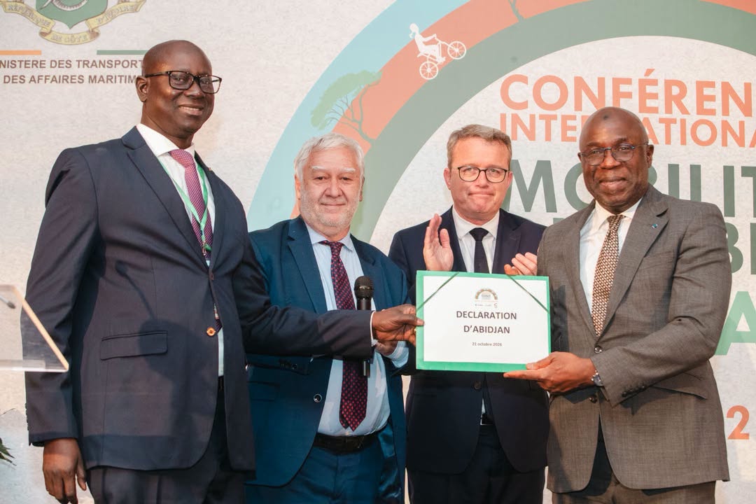 Mobilité durable au cœur de la Déclaration d’Abidjan adoptée lors de la CIMDC 2026