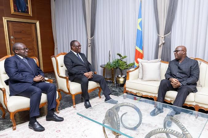 Message d’Alassane Ouattara à Félix Tshisekedi transmis par Téné Birahima Ouattara à Kinshasa