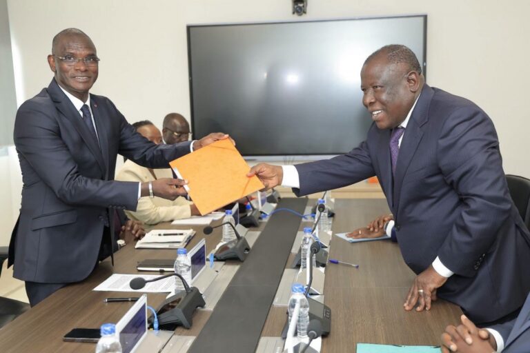 Nouvel organe électoral en Côte d’Ivoire avec la délégation du RHDP reçue par Vagondo Diomandé